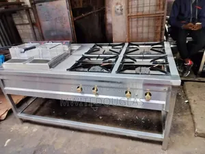 Commercial 4burner Combined Cooker Units