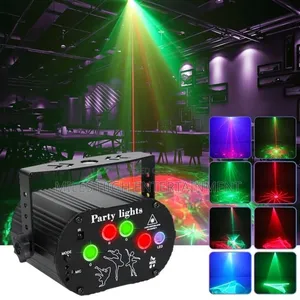 Party Lights, Chims Laser Light Show Sound Activated RGB