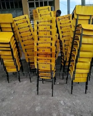 School Lockers and Chairs