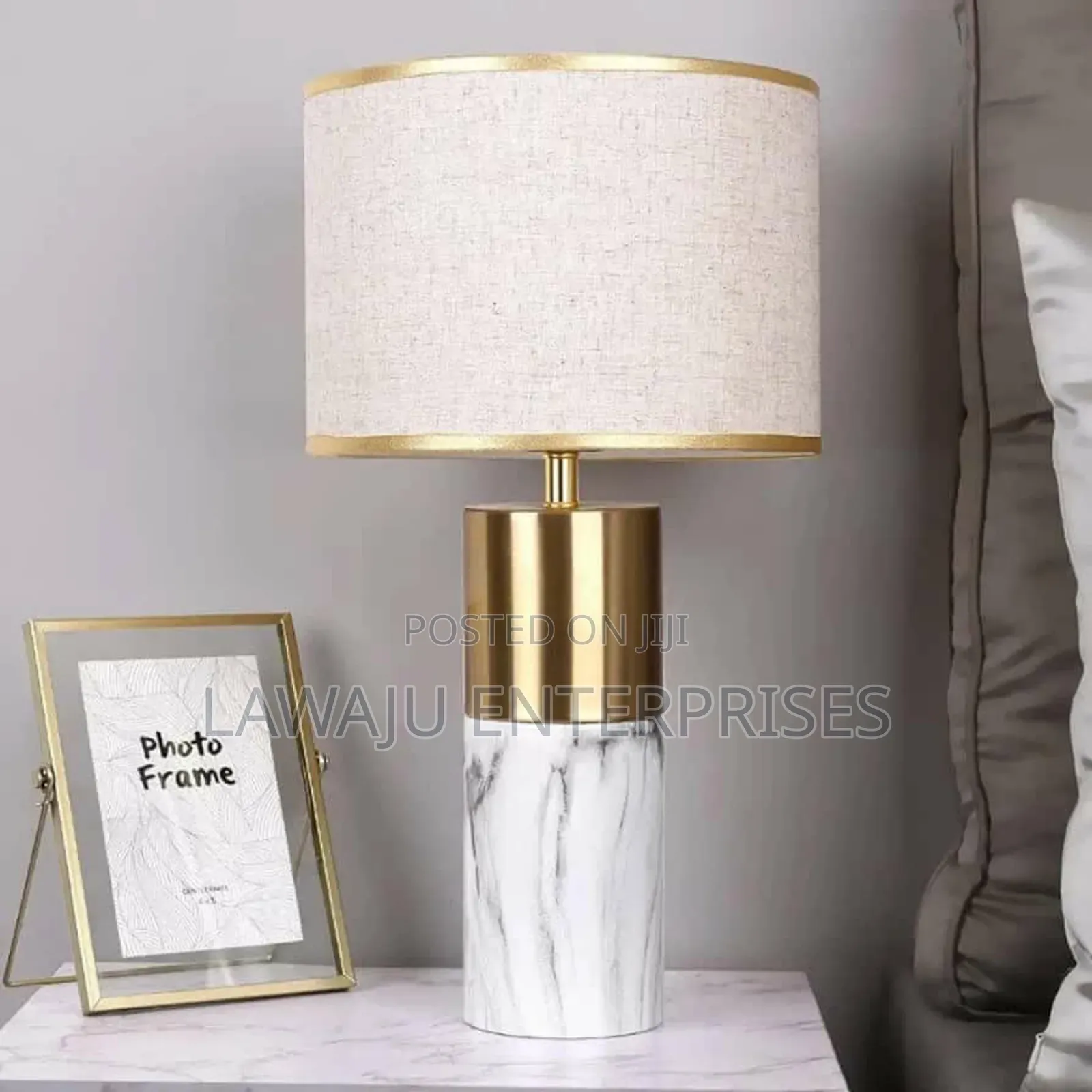 Marble Stand Bedside Lamp