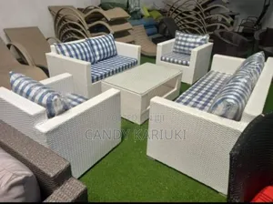 Spacious 7 Seater Outdoor Sofa Set