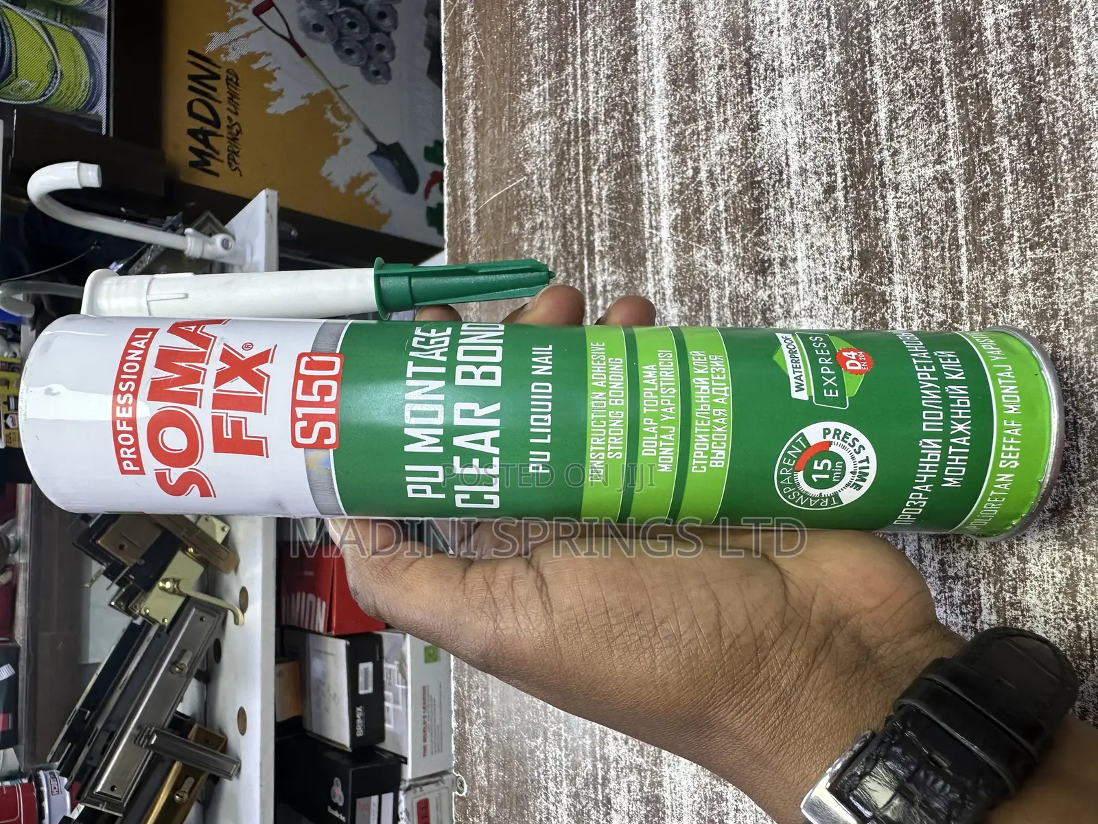 Somafix Pu Montage Clear Bond S150(Transparent)