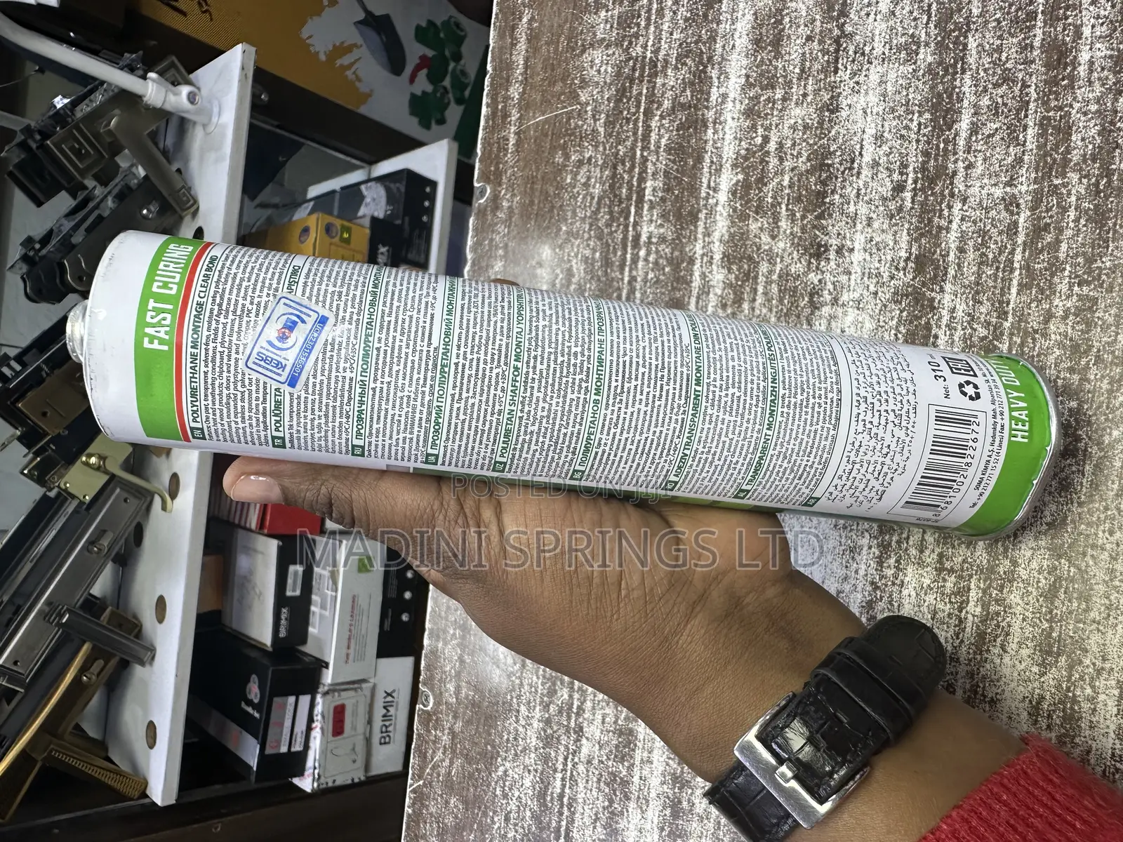 Somafix Pu Montage Clear Bond S150(Transparent)