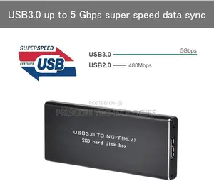External Nvme M.2 Sata SSD Enclosure USB 3.0, SSD Enclosure