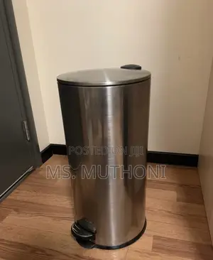 Mega Stainless Steel Dustbin* 50L /60 L