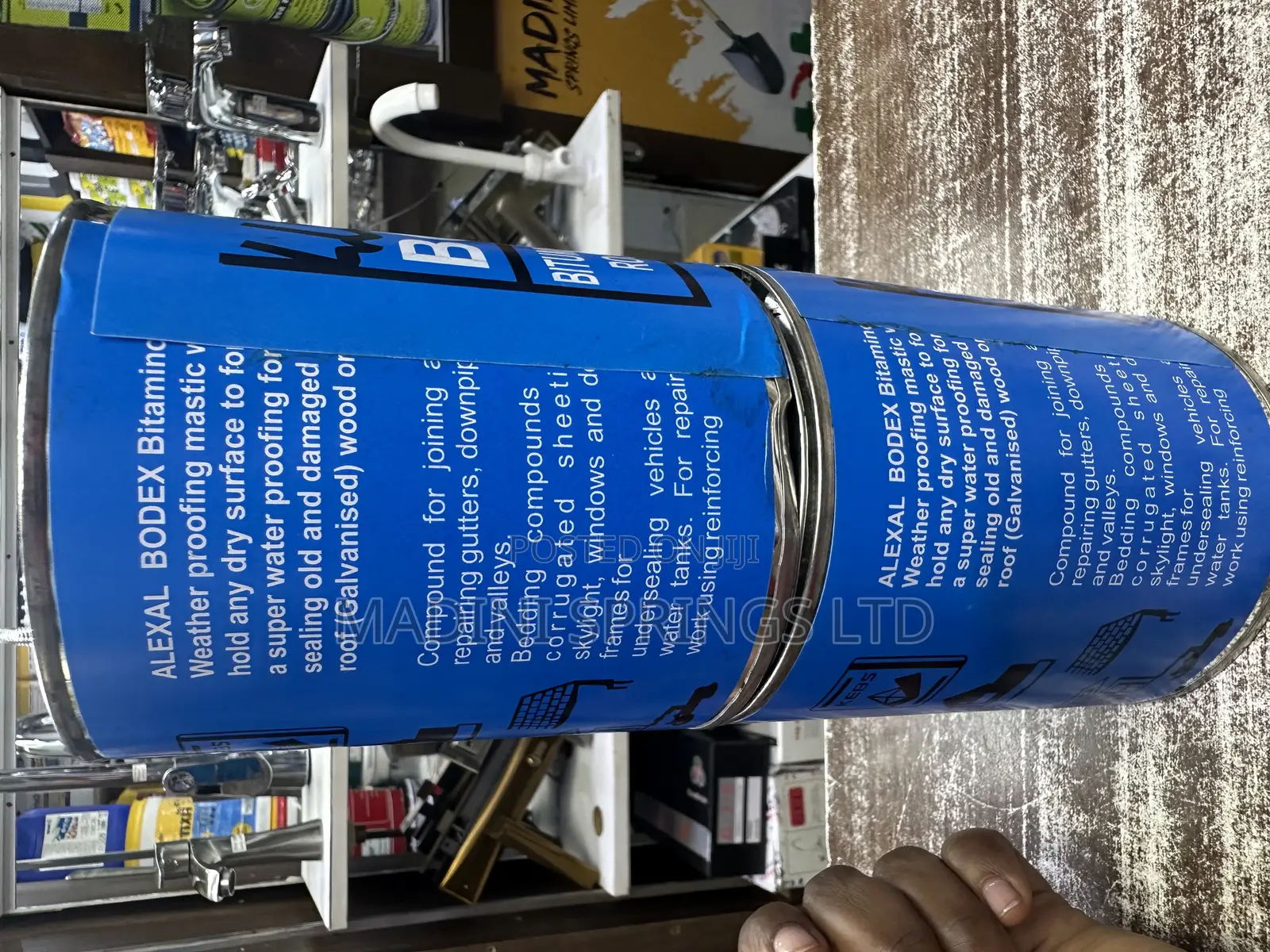 Bodex Bituminous Weather Roofing Coating
