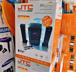 JTC J801 Pro Subwoofer System Bt/Fm 12000w