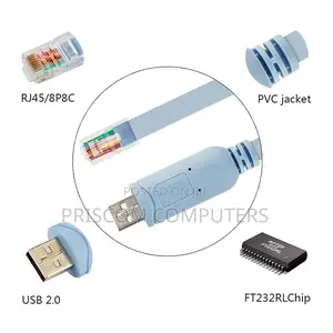 USB Console Cable, USB to RJ45 Cable