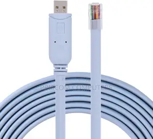 USB a Male to RJ45 Male FTDI Cisco Console Cable for Routers