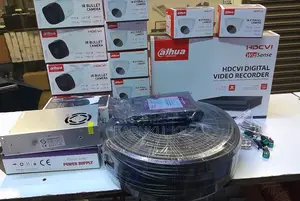 8 Cameras Dahua Complete Set With 8 Cameras 1080p