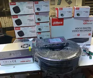 8 CCTV Camera Installation Full Kit With 8 1080p Cameras