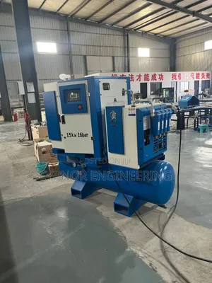 16 Bar 15kw Screw Air Compressor