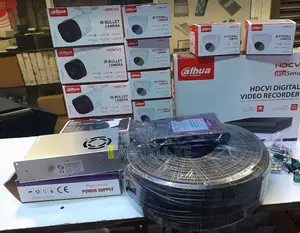 8 CCTV Cameras Full KIT Dahua 1080P HD Cameras