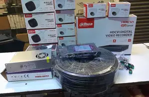 Dahua 8 Channels 1080P IR CCTV Camera Full KIT Complete
