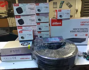 Dahua 8 Channels 8 Cameras Complete KIT CCTV Cameras Package