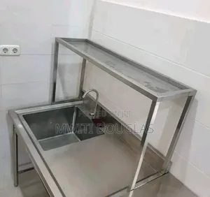 Smart Single Sink With Bar Rack