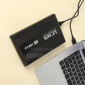 External 3.5′′ SATA Transfer Rate Hard Drive Enclosur
