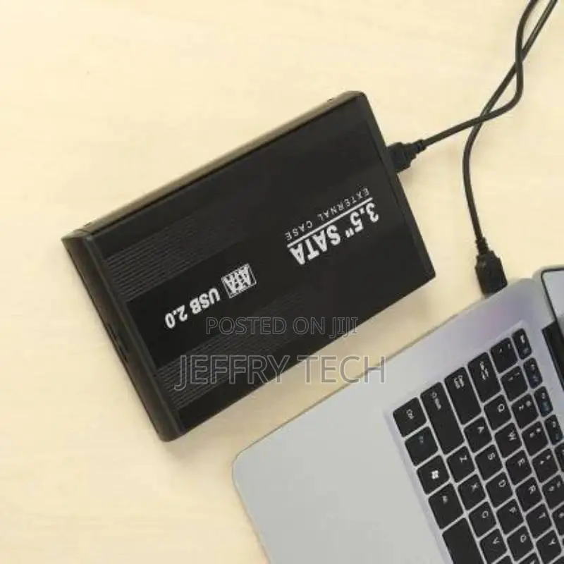 External 3.5′′ SATA Transfer Rate Hard Drive Enclosur