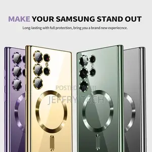 Samsung Galaxy S22 Ultra Case Metallic Glossy Slim Clear Lux