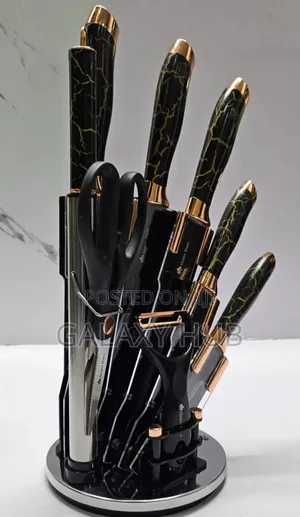 7pcs Marble Knives Set