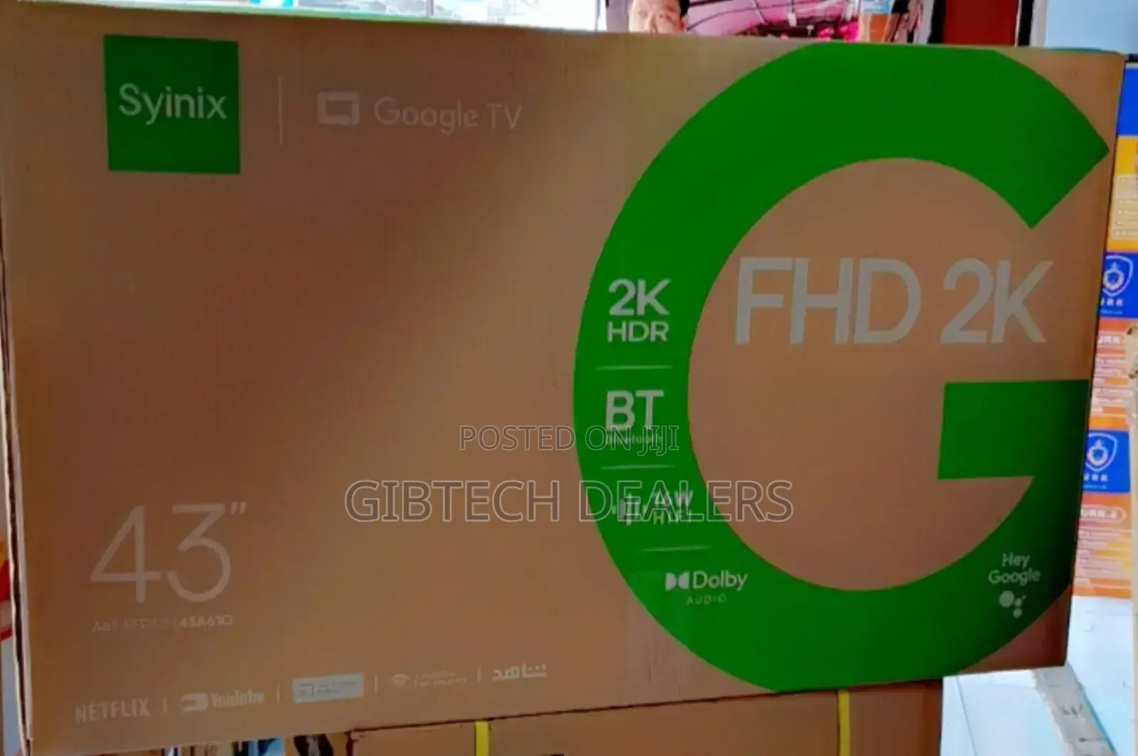 Synix 43 Smart Android Tv Google Tv