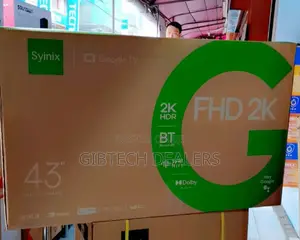 Syinix 43" Smart Android Tv Google Tv