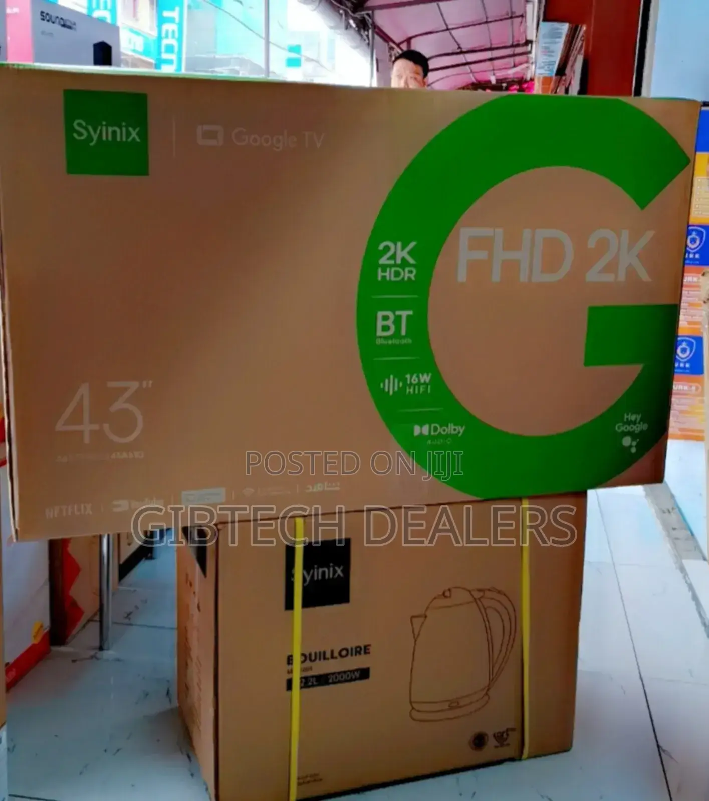 Synix 43 Inch Smart Android Tv Google Tv