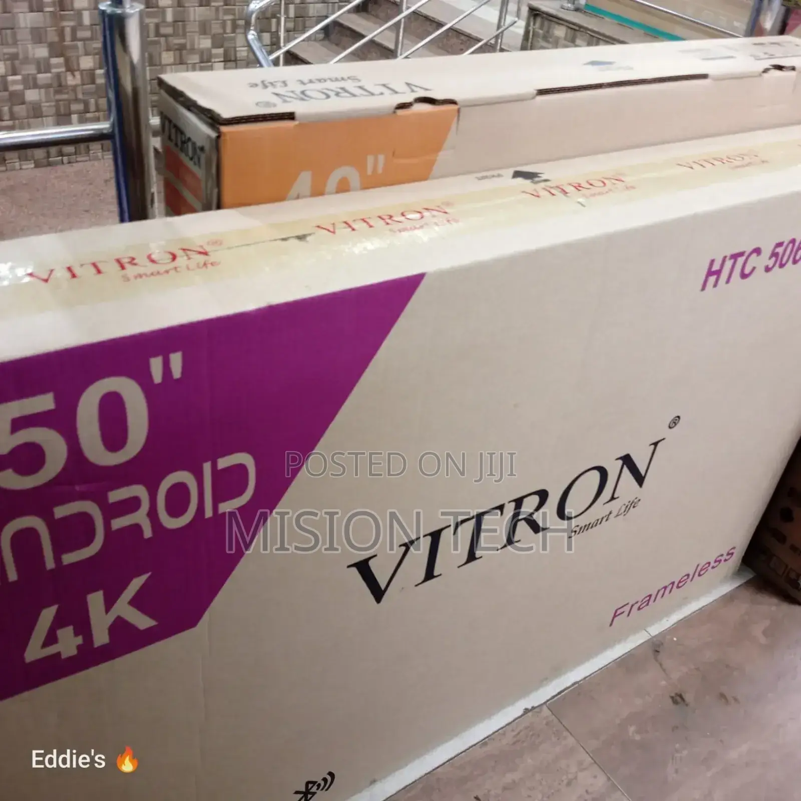 Vitron 50 Inch Frameless With Bluetooth