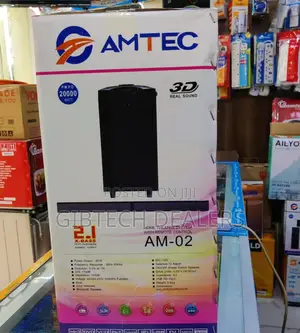 Amtec AM-02 Sound Bar With Bluetooth