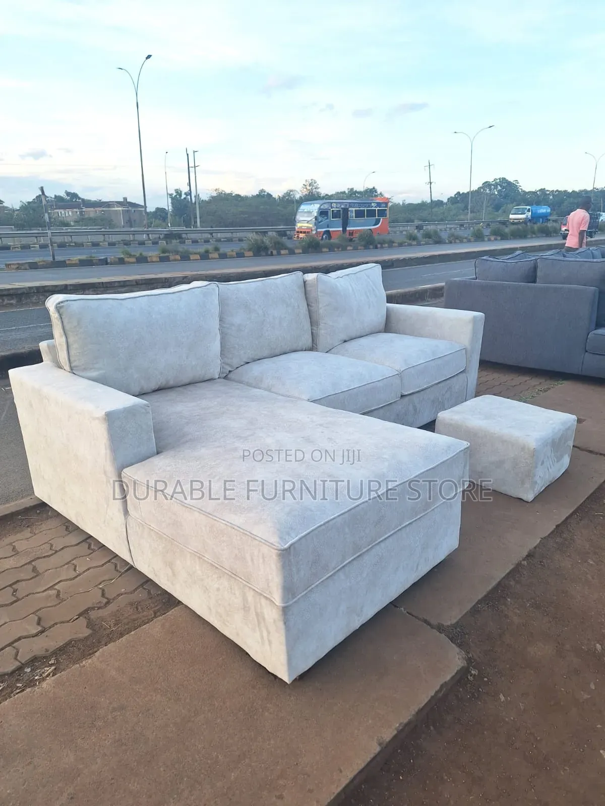 L Shape Sofa 6 Seater
