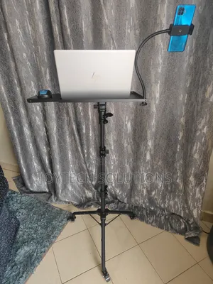 Church Podium Pulpit Tripod. With Livestream Phone Holder