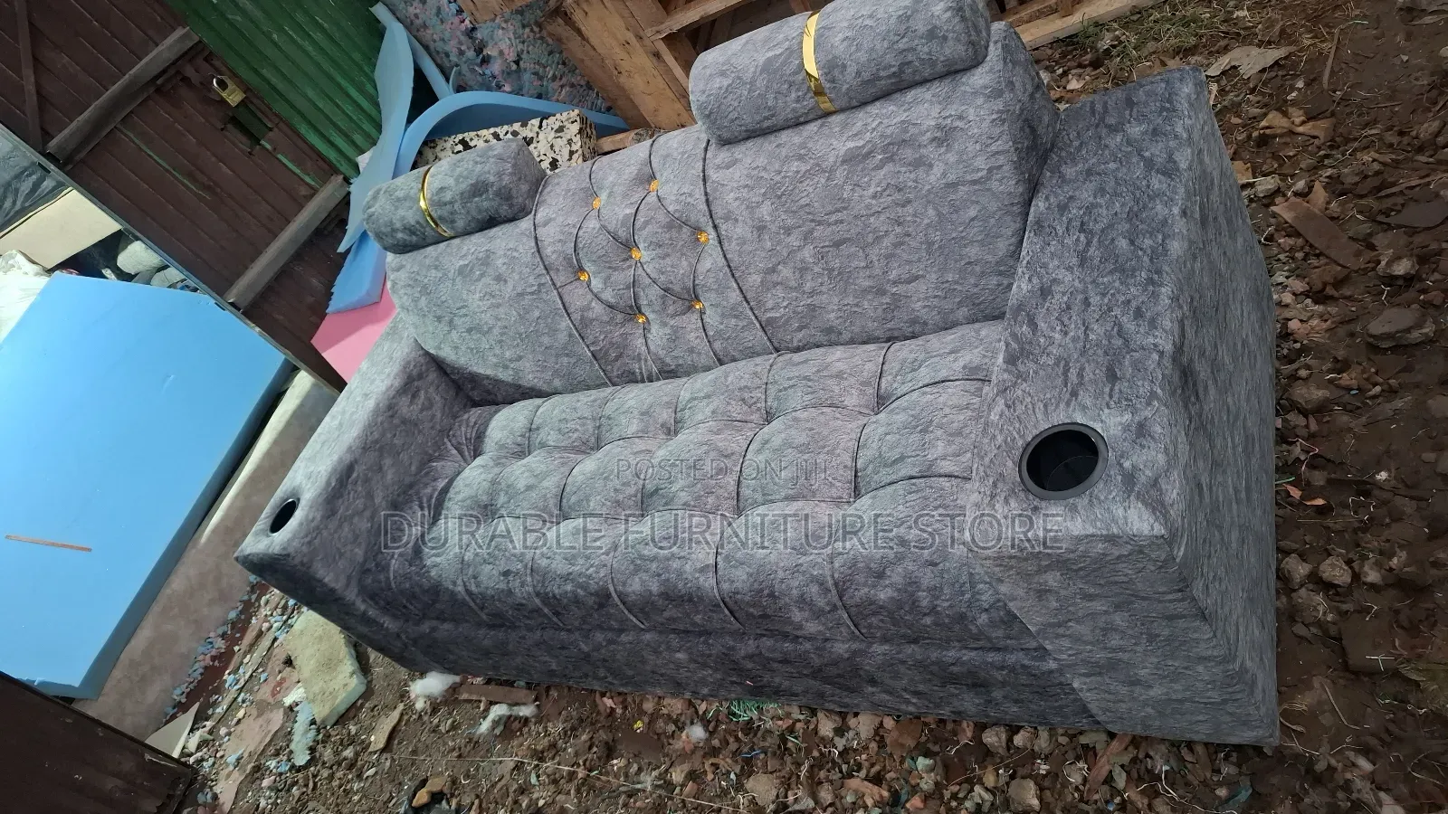 3 Seater Sofa Back Permanent