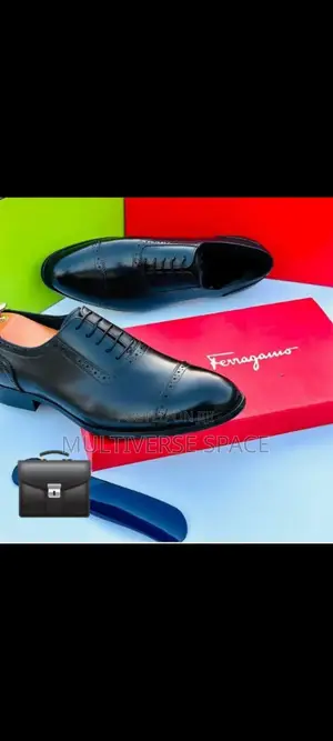 Oxford Official Leather Icon Ferragamo Italy Shoes