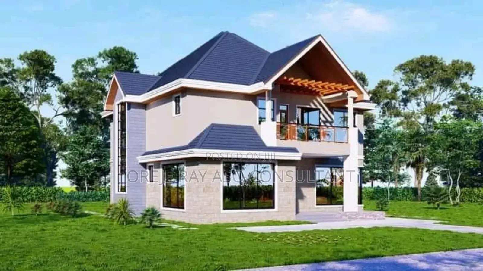 Architect -Morden House Plan