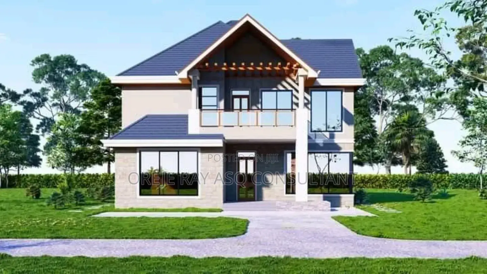 Architect -Morden House Plan
