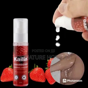 30ml Kailin Water-Based Edible Lubricant Strawberry Flavor