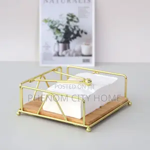 Luxury Metallic Serviette Holder