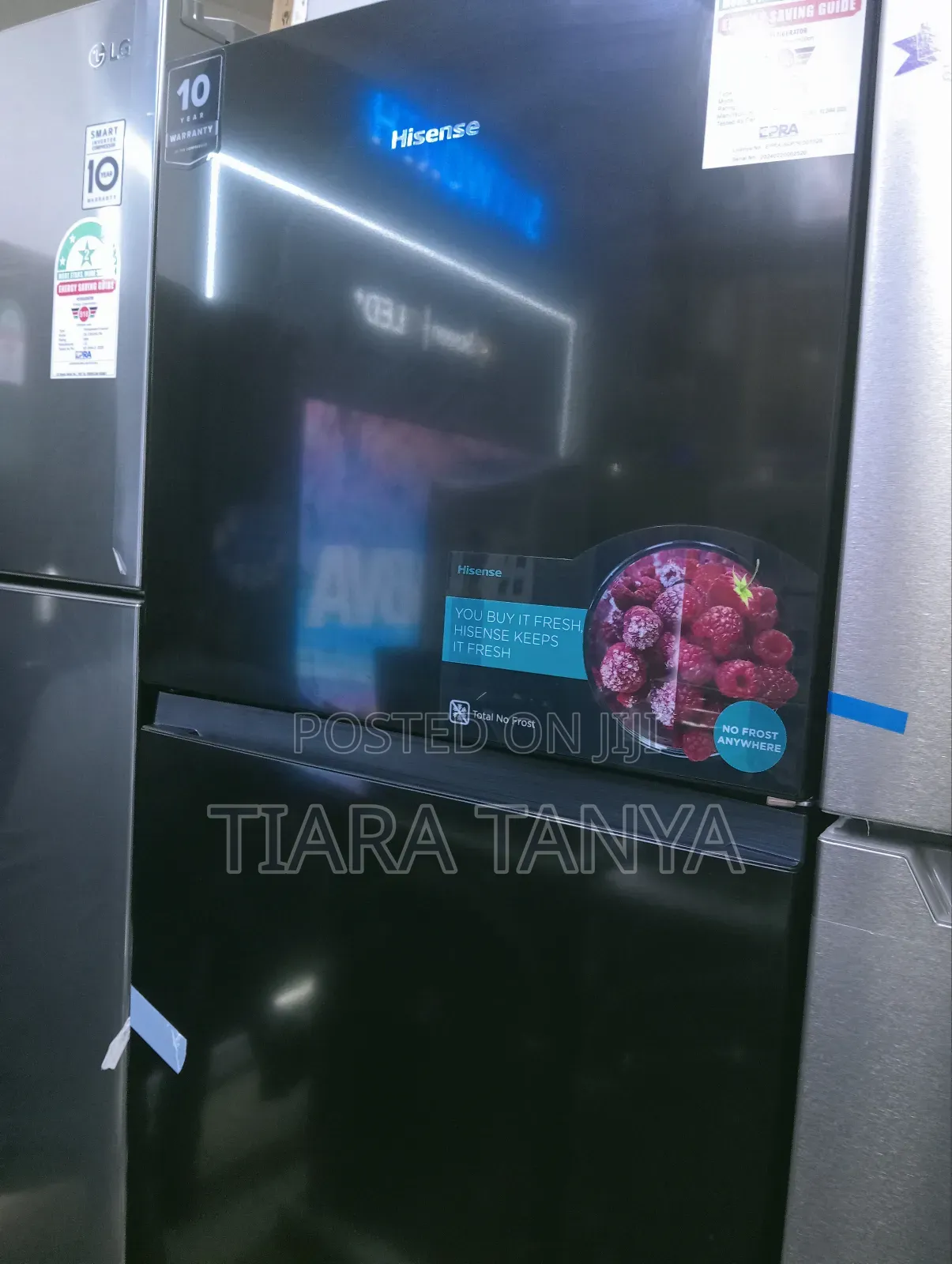 Hisense 320l Ref320dr Frost Free Inverter Refrigerator