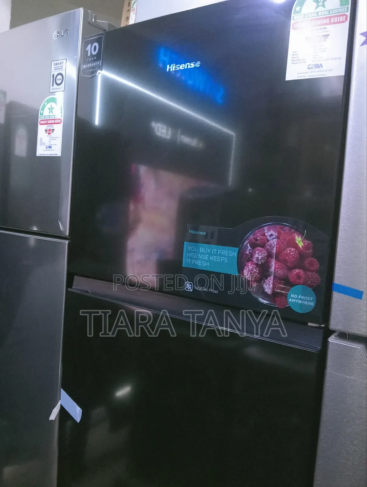 Hisense 320l Ref320dr Frost Free Inverter Refrigerator