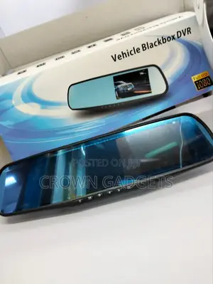 Blackbox Vehicle DVR With Dual Camera and Parking Sensors