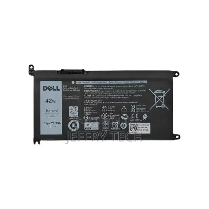 DELL Inspiron 3493 Laptop Batteryyrdd6 1VX1H VM732 42wh