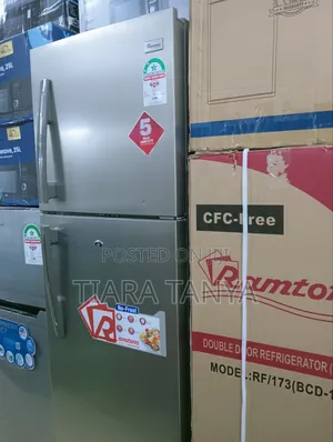 Ramtons Rf 317 243 Litres Double Door No Frost Fridge