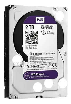 2TB WD CCTV Cameras Surveillance Internal Hard Drive HDD