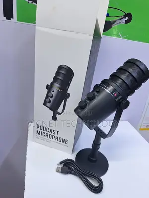 Podcast 3.5mm Aux and Usb-C Microphone