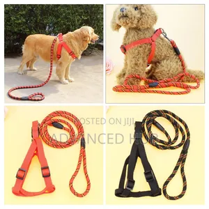 Dog Leash,Harness With Collar