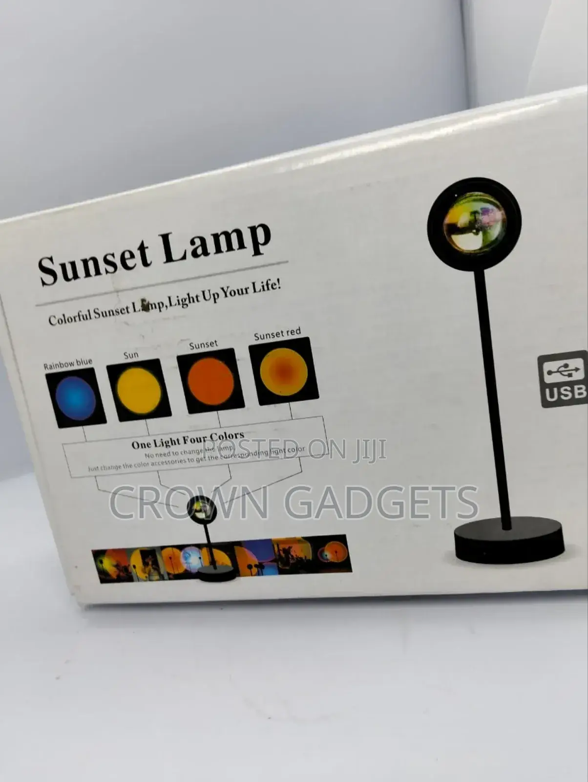 RGB Led Sunset Lamp