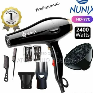 HD-77C Nunix Commercial Blowdry With Accesories 2400watts