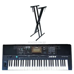 Yamaha PSR-E473 61-Key Portable Keyboard With Stand