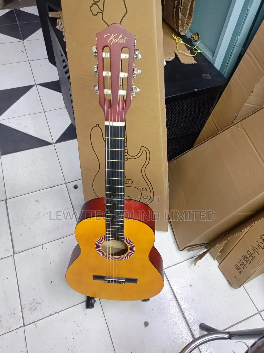 Brown Classical Guitar