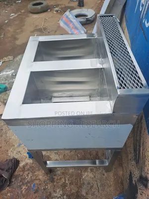 Stainless Steel Insulated Gas Fryer Double 15+15L